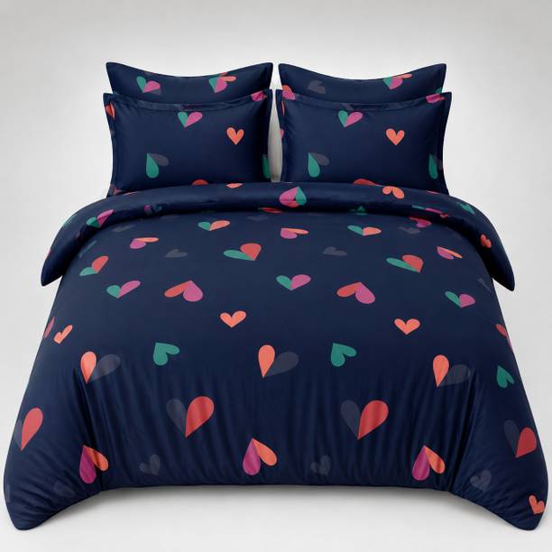 KIB KRISHNA INDUSTRIES BHARAT Polycotton Double Sized Bedding Set
