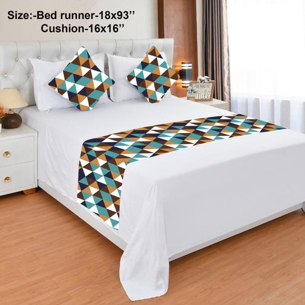 A CUBE LUXURY SOLUTIONS Velvet, Jacquard King Sized Bedding Set