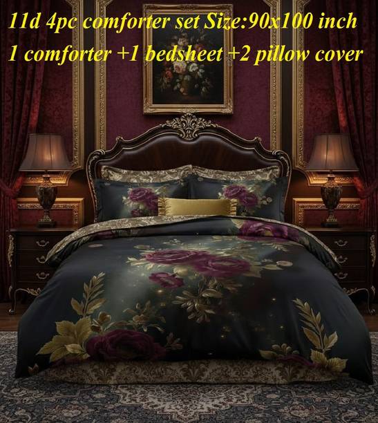 Laying Style Polycotton Double King Sized Bedding Set