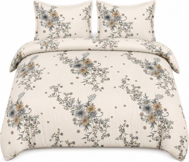 KIB KRISHNA INDUSTRIES BHARAT Polycotton Double Sized Bedding Set