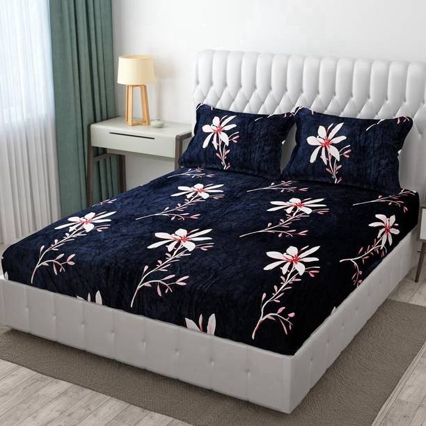 EXFAB Velvet Double King Sized Bedding Set