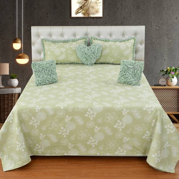 BEDCOUDRE Cotton King Sized Bedding Set