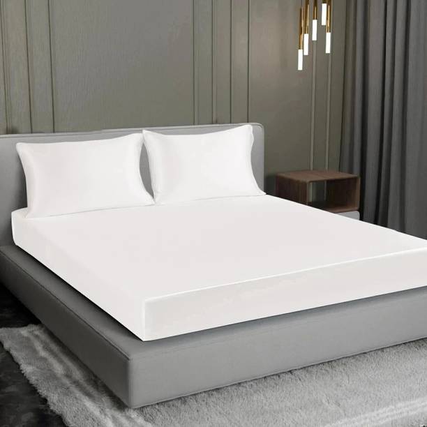 lacoza Cotton Blend Double Fitted (Elastic) 400 TC Soli...