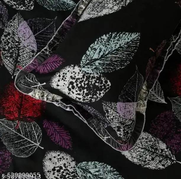 AMEYAA Cotton Double Flat 320 TC Printed Bedsheet