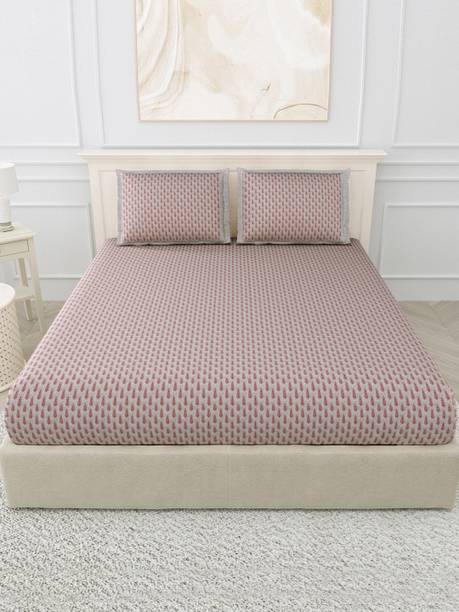 TRIDENT 160 TC Cotton King Printed Flat Bedsheet