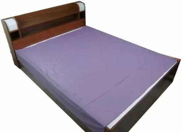 STYLZI PVC Double Flat 250 TC Solid Bedsheet