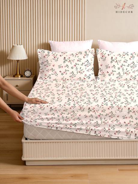 HIDECOR Microfiber Double, King Fitted (Elastic) 280 TC...