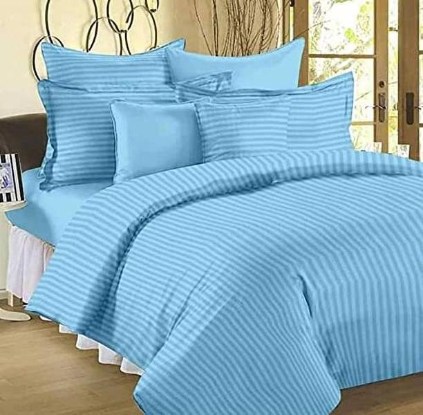 Dokarn Cotton Double Flat 240 TC Floral Bedsheet