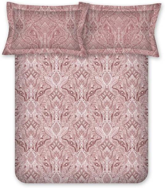 Bombay Dyeing Cotton Double Flat 100 TC Paisley 1 Bedsheet