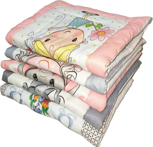 Clothina New Born Godadi Pack Of 5 Bed Mattress,Godari,Sleeping , Crib Sheet