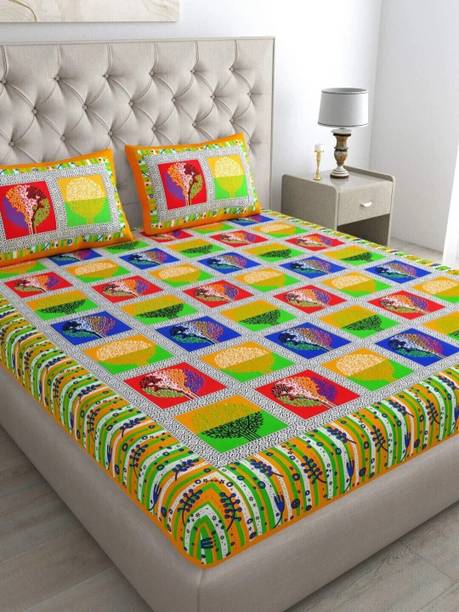 Poorak 104 TC बेडशीट