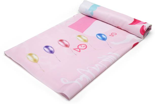 BABYMOON Cotton Single Flat 300 TC Printed 1 Bedsheet with 2 Pillow Covers