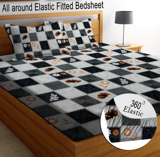 RisingStar Cotton Double, King Fitted (Elastic) 250 TC ...