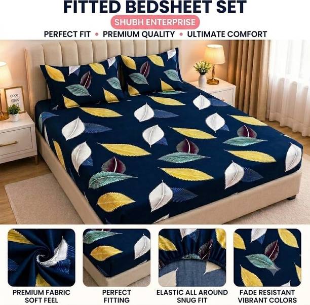 SHUBH ENTERPRISES PNP Cotton Double, Queen, King Fitted...
