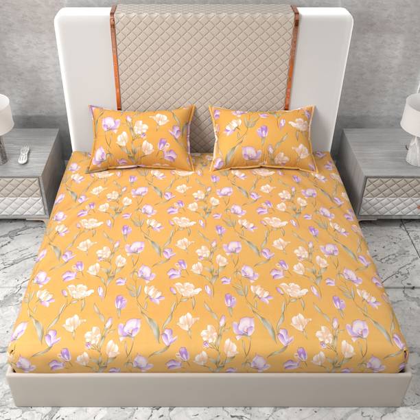 Wings Star Cotton King Fitted (Elastic) 310 TC Printed ...