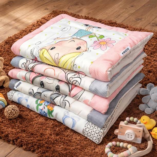 Royalty Retail And Export New Born Baby Bed Mattress,Godari, set of 5 Design is Vary