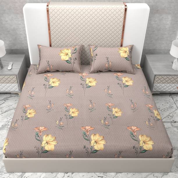 Wings Star Cotton King Fitted (Elastic) 310 TC Printed ...