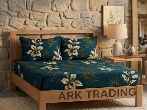 ARK TRADING Cotton Double, King, Queen, Single Fitted (...