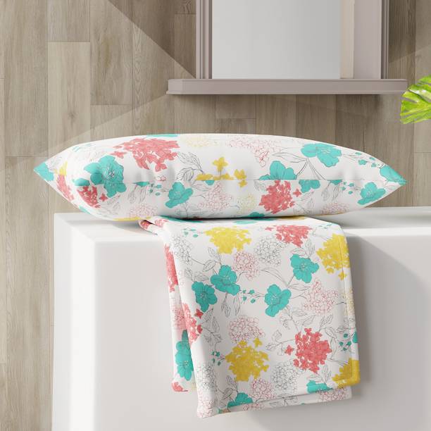 Layers 144 TC Cotton Single Printed Flat Bedsheet