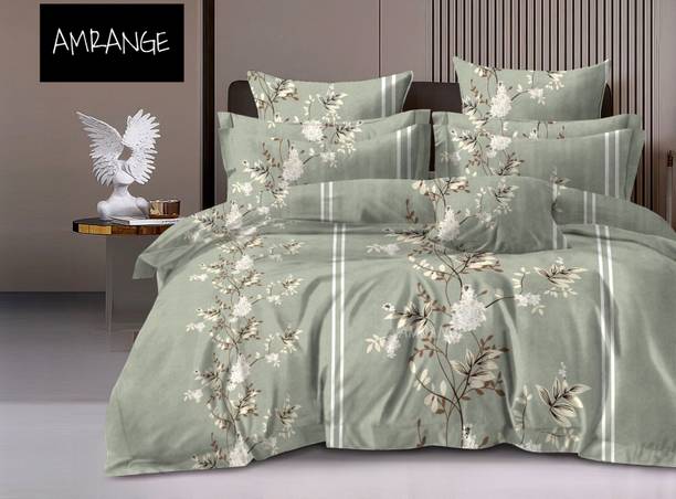 Amrange Cotton King Flat 230 TC Printed Bedsheet