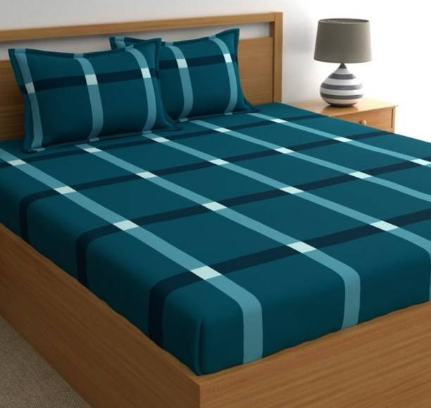 Premium Bedseet Microfiber Double, King, Queen Fitted (...