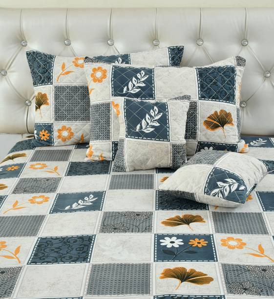 CLOVIS KRAFTS Cotton King Flat 240 TC Printed Bedsheet