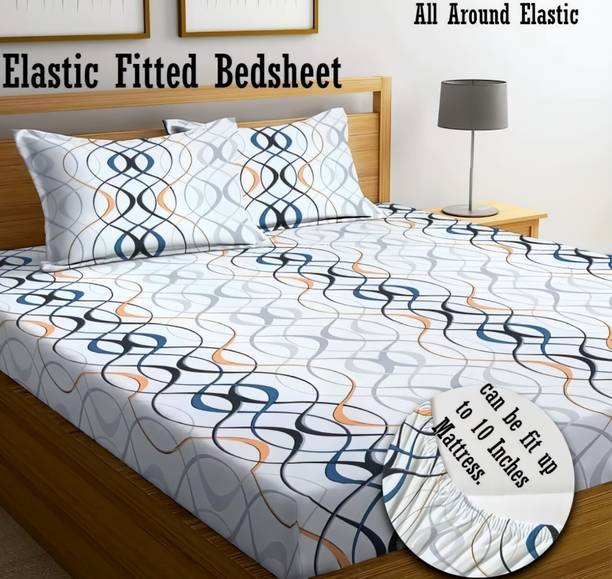 CLOVIS KRAFTS Microfiber King Fitted (Elastic) 240 TC P...