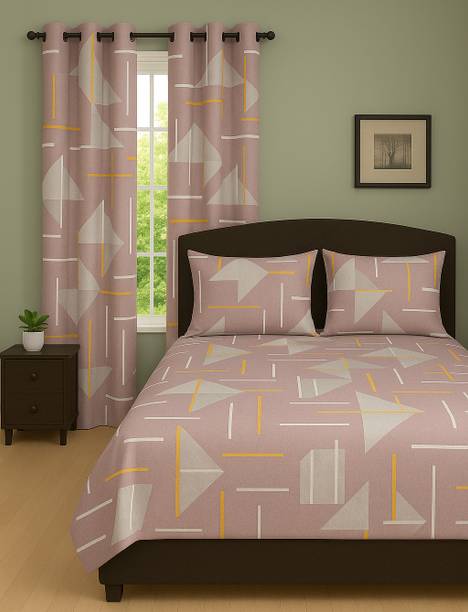 Flipkart SmartBuy 144 TC Microfiber Double Printed Flat Bedsheet