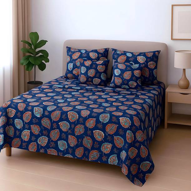 Flipkart SmartBuy 144 TC Microfiber Double Printed Flat Bedsheet