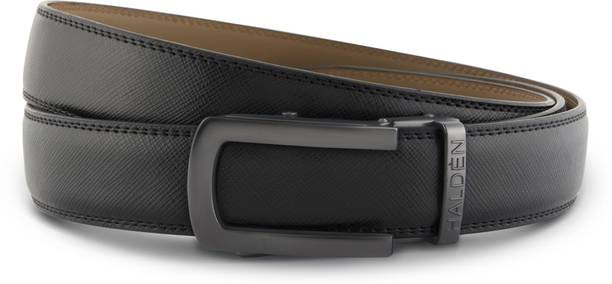Men Casual, Formal, Party Black Genuine Leather Belt