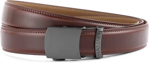 HALDEN Men Casual, Formal Brown Genuine Leather Belt