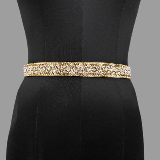 purala Women Casual Multicolor Fabric Belt