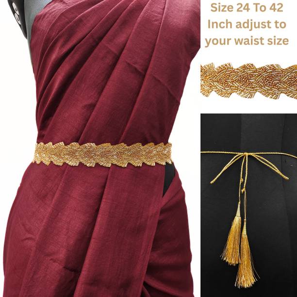 purala Women Casual Multicolor Fabric Belt