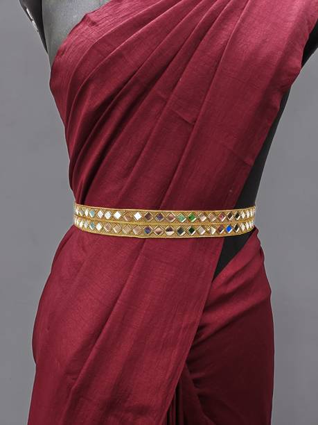 purala Women Casual Multicolor Fabric Belt