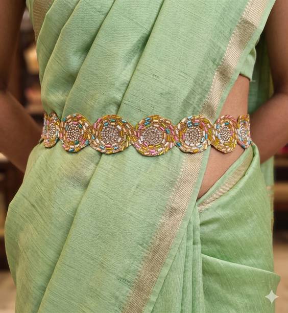 purala Women Evening, Party, Casual Multicolor Fabric Belt