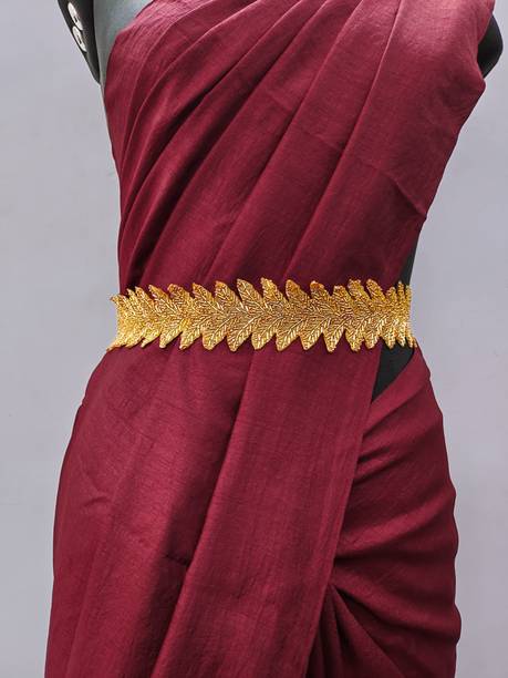purala Women Casual Gold Fabric Belt