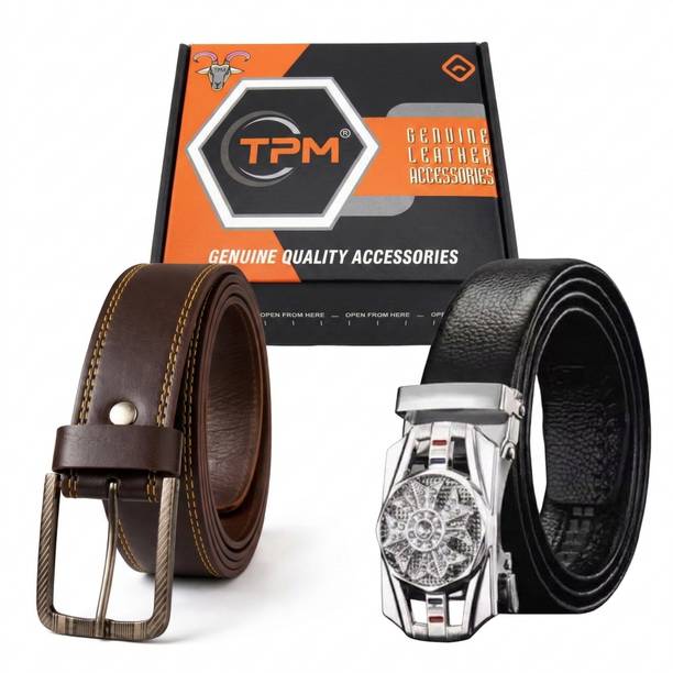 Men Casual Multicolor Artificial Leather Belt