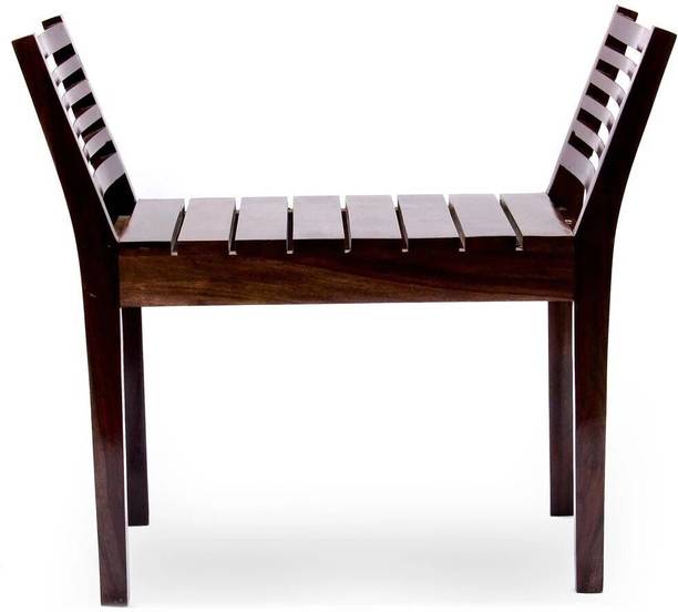 Ganpati Arts Sheesham Wood Sitting Bench for Living Room/Balcony/Garden Solid Wood 1 Seater