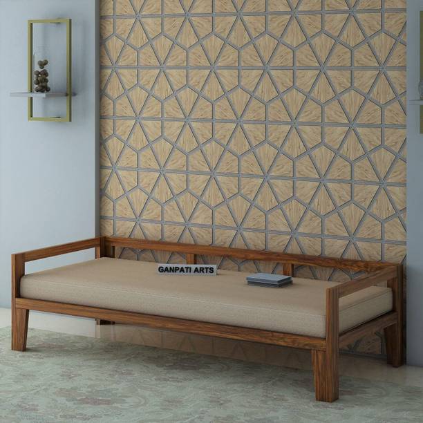 Ganpati Arts Solid Wood 3 Seater