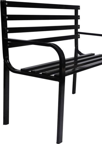 BRISHI Cast Iron Garden Bench for Indoor & Outdoor Park/Terrace/Balcony Metal 2 Seater