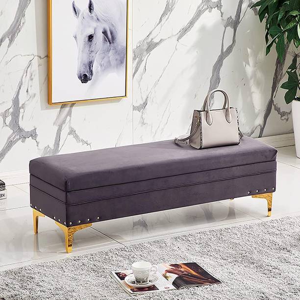 MAJESTIC MART Premium Bench Stool Living Room, Bedroom & Entryway Seating Bench Solid Wood 3 Seater