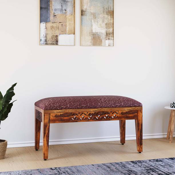 Allie Wood Kentan Sheesham ( Rosewood ) Solid Wood 2 Seater