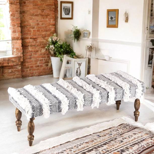 Flipkart Perfect Homes Cairo Sheesham Wood Accent Solid Wood 3 Seater