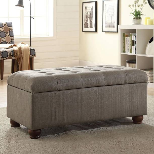 India wood mart Woodan Storage Bench | Bench with Storage for D Leather Engineered Wood 2 Seater Engineered Wood 2 Seater