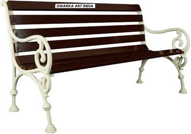 DWARKA ART Metal 3 Seater