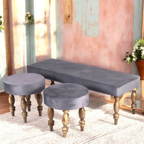 Flipkart Perfect Homes Cairo Sheesham Wood Accent Solid Wood 5 Seater