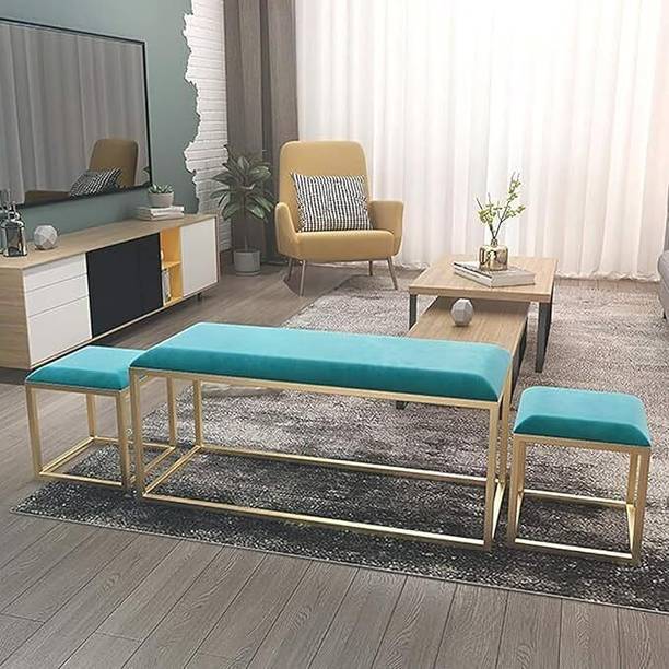 RACOLLECTION Shoe Bench Sofa Stool Bed End Stool Foam 3 Seater