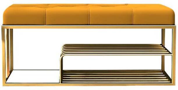 ZUHAIB CRAFTED LEGACY Modern Bench with Storage Bench Ottoman for Sitting Home and Office etc. Fabric 3 Seater