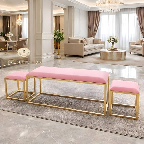 RACOLLECTION Alternate Shoe Bench Sofa Stool Bed End Stool Foam 3 Seater