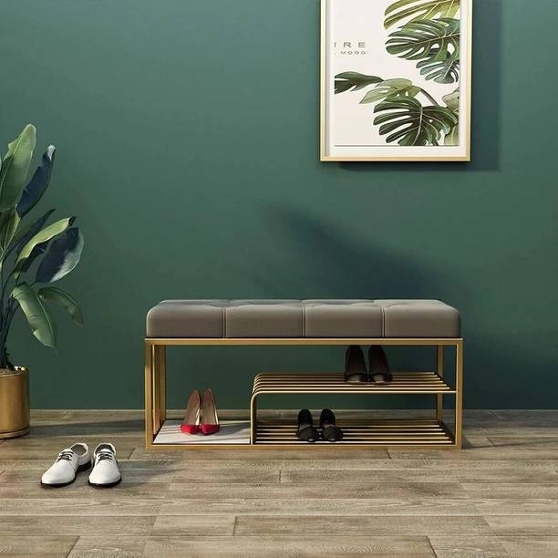 ZUHAIB CRAFTED LEGACY Modern Bench with Storage Bench Ottoman for Sitting Home and Office etc. Fabric 3 Seater